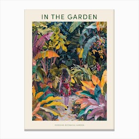 In The Garden Poster Missouri Botanical Garden 1 Canvas Print