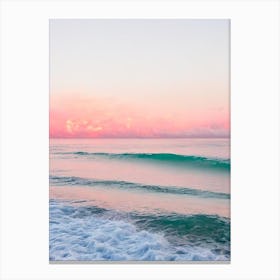 Anse Source D'Argent Beach, Seychelles Pink Photography 5 Canvas Print