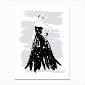 Dancing Girl Canvas Print