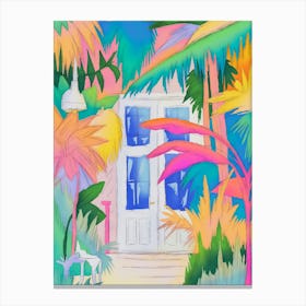 Garden Doorway Canvas Print