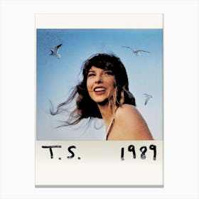 Taylor Swift 1989 2 Canvas Print