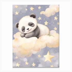 Sleeping Baby Panda 2 Canvas Print