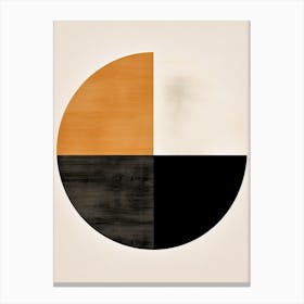 Circle Of Color Bauhaus Canvas Print