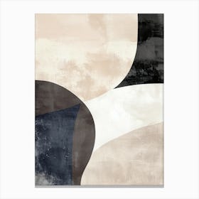 Sand Washed Harmony Minimalist Style Canvas Print