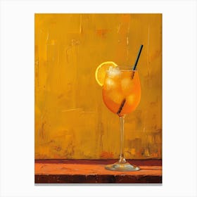 Aperol Spritz Art Print 153 Canvas Print