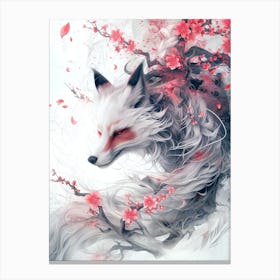 Nine Tailed Fox Canvas Print