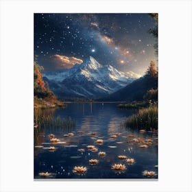 Lily Pond 1 Canvas Print