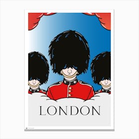 London Guards Canvas Print