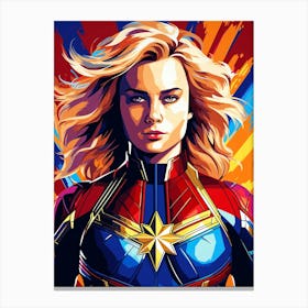 Captain Marvel 1 Canvas Print