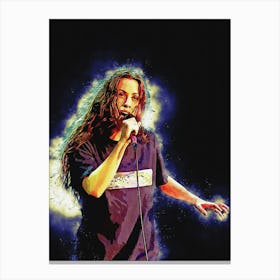 Spirit Of Alanis Morissette Canvas Print