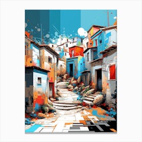 Street Art Canvas Print