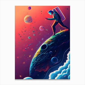 Space Traveler Canvas Print