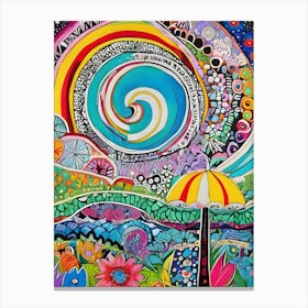 Rainbow Painting-Reimagined 1 Canvas Print