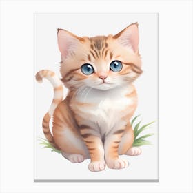 Cute Kitten 1 Canvas Print