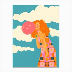 Bubblegum Canvas Print