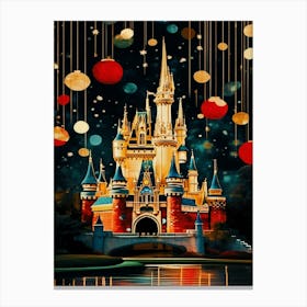 Magical Cinderella Castle  Canvas Print