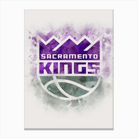 Sacramento Kings 3 Canvas Print