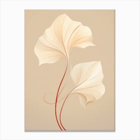 Ginkgo Leaves 8 Canvas Print