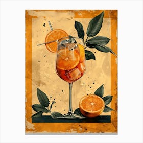 Aperol Spritz Art Print 57 Canvas Print