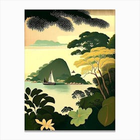 Ko Yao Yai Thailand Rousseau Inspired Tropical Destination Canvas Print