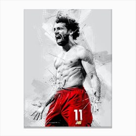Mohamed Salah Liverpool Canvas Print