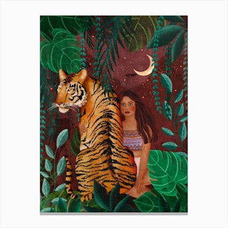 Jungle Nights Canvas Print