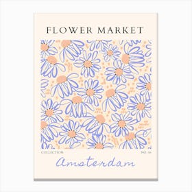 Flower Market 6 Canvas Print