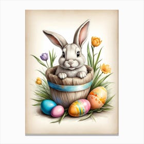 Easter Bunny 3 Canvas Print