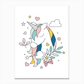 Unicorn Canvas Print