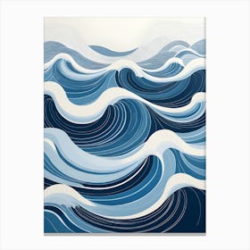 Ocean Waves 9 Canvas Print