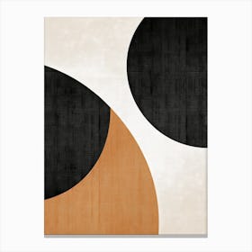 Abstract Symmetries; Bauhaus Whirlwind Canvas Print
