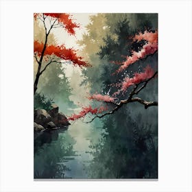 Asian Landscape Painting 33 Canvas Print