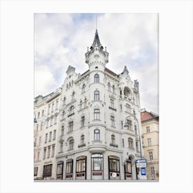 Building In The Old Town Of Vienna Canvas Print