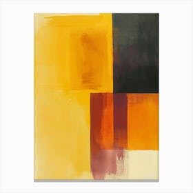 'Yellow Squares' Canvas Print