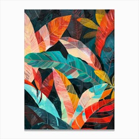 Tropical Leaves 122 Canvas Print