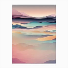 Abstract Landscape 3 Canvas Print