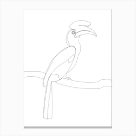 Bird Line Art 6 1 Lienzo