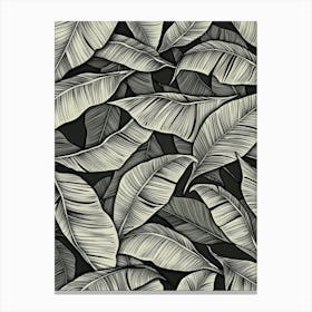 Banana Leaves 23 Canvas Print