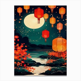 Chinese Lanterns Canvas Print