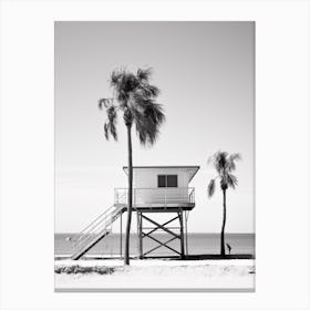 Florida, Black And White Analogue Photograph 4 Canvas Print