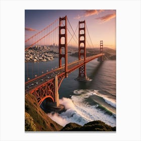 Golden Gate Bridge Canvas Print