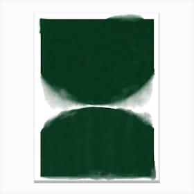 Green Abstract Canvas Print