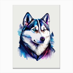 Siberian Husky Canvas Print