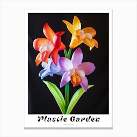 Bright Inflatable Flowers Poster Monkey Orchid 1 Canvas Print