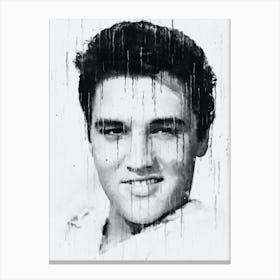Elvis Presley Painting Canvas Print