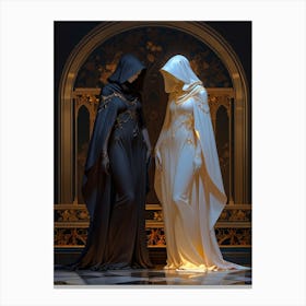 Two Witches 1 Canvas Print