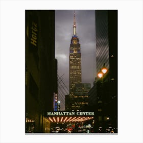 Manhattan Center Canvas Print