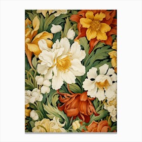 Floral Wallpaper 58 Canvas Print