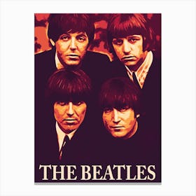 the Beatles band music 2 Canvas Print