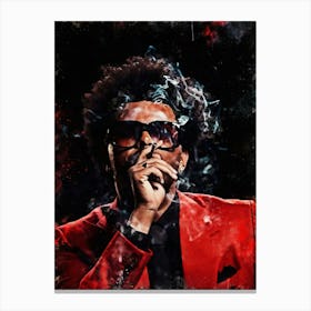 the weeknd 6 Canvas Print